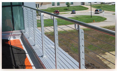 Example of our metal railing work
