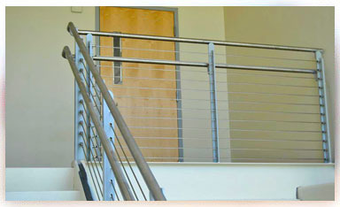 Example of our metal railing work