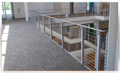 metal railing work example