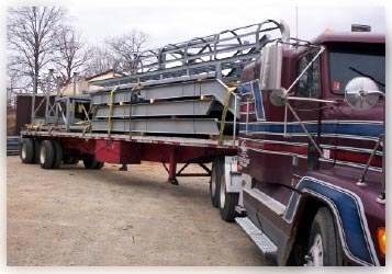 Caged ladders & stairs for Walmart Distribution Center ready to ship