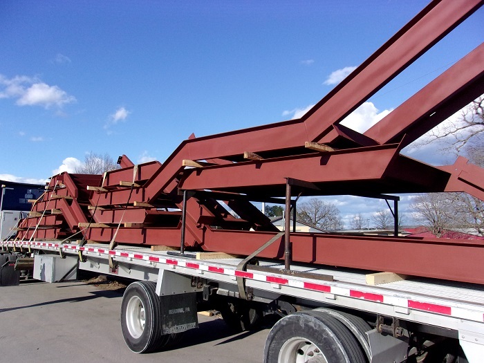 Stairs on trailer